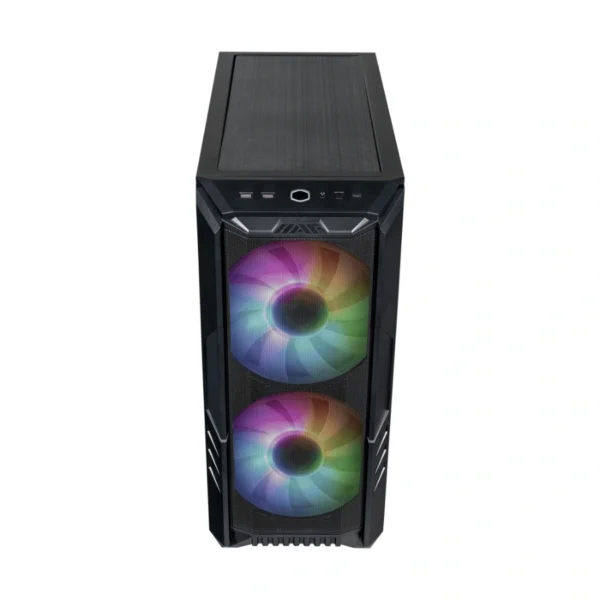 Gabinete COOLER MASTER HAF 500 / E-ATX / Cristal Templado / 4 Ventiladores Incluidos / USB 3.2, USB-C / Negro - Image 2