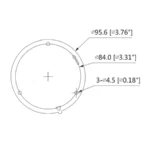 Cámara De Vigilancia DAHUA DH-HAC-D1A21N-0280B / Tipo Domo / HDCVI 1080p / 103° De Apertura / Lente De 2.8mm / IR 20Mts / Uso Interior / TVI AHD Y CVBS - Image 3