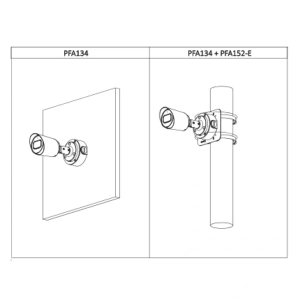 Cámara De Vigilancia DAHUA BULLET / HDCVI / TVI / AHD / CVBS / Lente 2.8mm / Ángulo De Visión 103° / Audio Integrado / Smart IR 30M / IP67 / Metálica / Para Exterior - Image 3