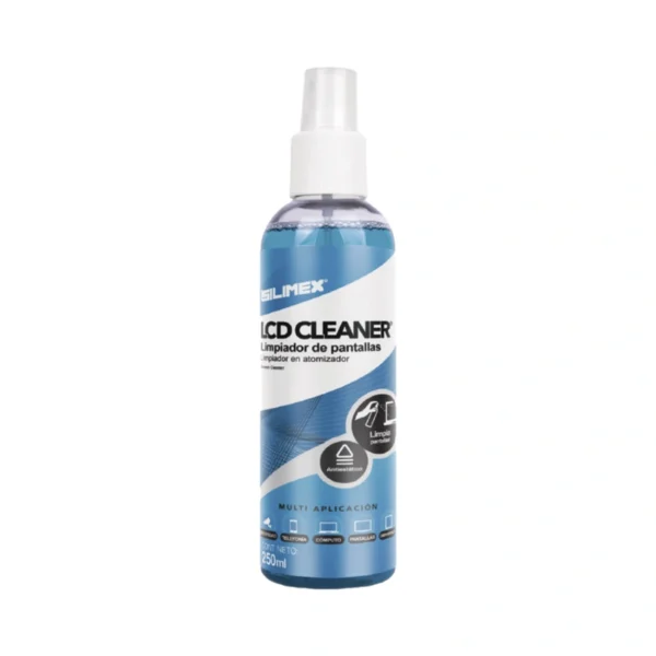 Limpiador De Pantallas SILIMEX LCD CLEANER / 250Ml / Alto Rendimiento - Image 1