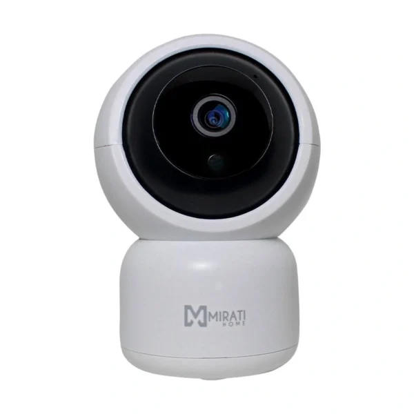 Cámara MIRATI IP / Inalámbrica 2Mp / WIFI / PTZ PAN-TILT / 1080p Full HD / Lente 3.6mm / P2P / Audio 2 Vías / Visión Nocturna / Almacenamiento Micro SD / Smart Home / Blanco - Image 1