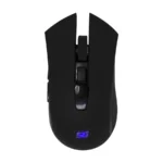 Mouse Gamer VORAGO START THE GAME MO-600 / Inalámbrico / 2,400 DPI / Recargable / 6 Botones Personalizables / Óptico / USB / Color Negro