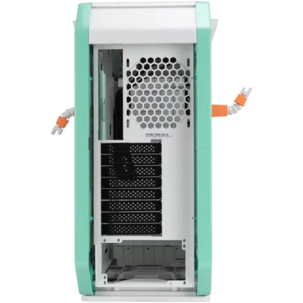 Gabinete INWIN Monsters-A Lab Series-ROBERT / Media Torre / E-ATX / Panel Vidrio Templado / 4 Ventiladores Incluidos / USB 3.2, USB Tipo-C, 3.5MM / Verde/Blanco - Image 8