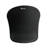 Mouse Pad NEXTEP NE-418C / Con Descansa Muñecas De Gel / 23 X 20 Cm / Ergonómico / Color Negro