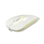 Mouse NEXTEP NE-412B RGB / 1600 Dpi / Inalámbrico / Receptor USB / Recargable / Silencioso / Sensor Optico / Blanco