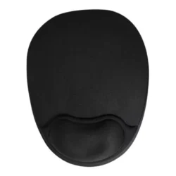 Mouse Pad PERFECT CHOICE PC-041078 / Ergonómico / Antiderrapante / 20x26x2cm / Con Almohadilla De Gel / Color Negro