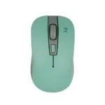 Mouse PERFECT CHOICE ESSENTIAL / Inalámbrico / Receptor USB / Alcance 10M / 3 Botones / 1600 DPI Ajustables / Sensor Óptico / Turquesa-Gris - Image 2