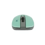Mouse PERFECT CHOICE ESSENTIAL / Inalámbrico / Receptor USB / Alcance 10M / 3 Botones / 1600 DPI Ajustables / Sensor Óptico / Turquesa-Gris - Image 3