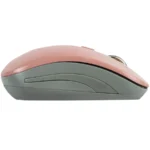 Mouse PERFECT CHOICE ESSENTIAL / Inalámbrico / Receptor USB / Alcance 10M / 4 Botones / 1600 DPI Ajustables / Sensor Óptico / Rosa-Gris - Image 3