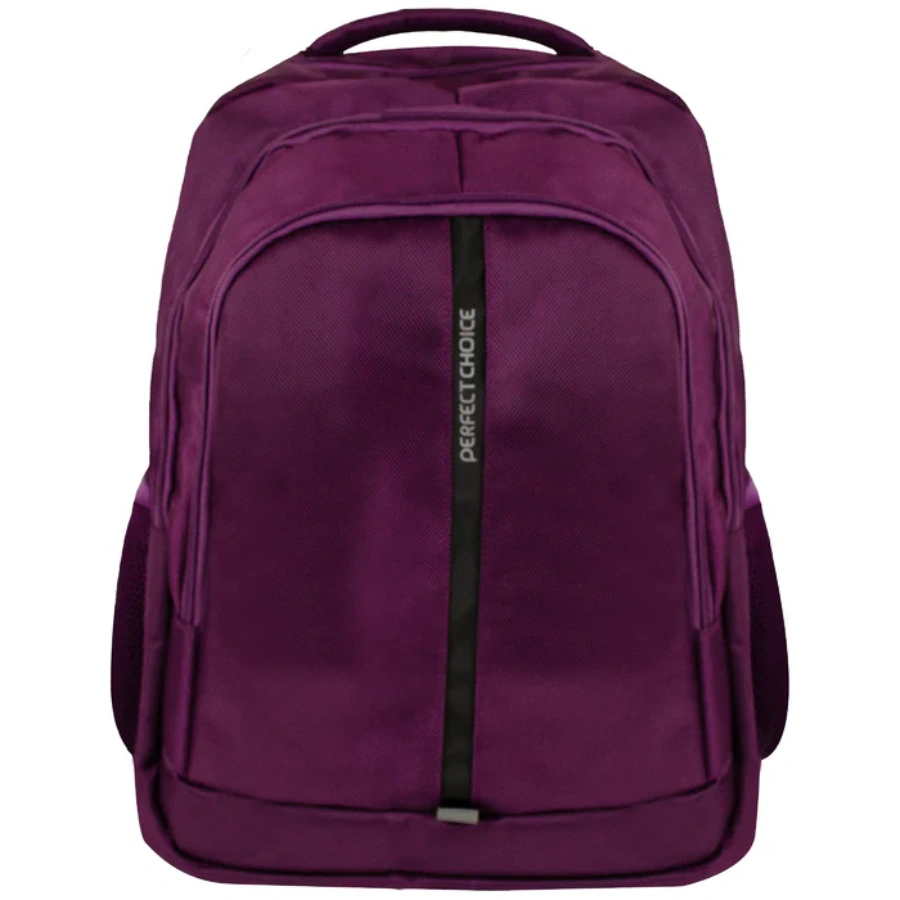 PC-083337_A01_700x Mochila PERFECT CHOICE ESSENTIALS PRO PC-083337 / 15"-17" / Para Laptop / Material Resistente / Morado - Image 1