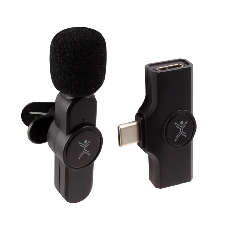 PC-112679_700x Micrófono PERFECT CHOICE / Inalámbrico / Para Streaming / Reducción de Ruido Fidelity / Negro - Imagen 1
