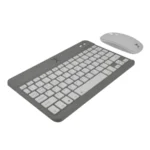 Kit De Teclado Y Mouse Ergonómico PERFECT CHOICE GENOVA / Inalámbrico / Bluetooth / Compacto / 78 Teclas / Español / 800-1600 DPI / Color Negro - Image 3