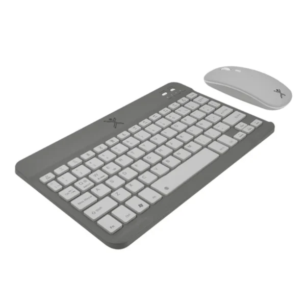 Kit De Teclado Y Mouse Ergonómico PERFECT CHOICE GENOVA / Inalámbrico / Bluetooth / Compacto / 78 Teclas / Español / 800-1600 DPI / Color Negro - Image 3
