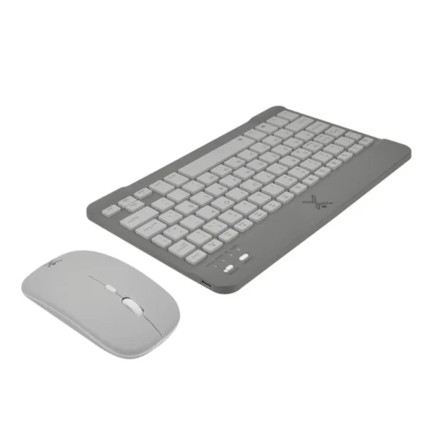 Kit De Teclado Y Mouse Ergonómico PERFECT CHOICE GENOVA / Inalámbrico / Bluetooth / Compacto / 78 Teclas / Español / 800-1600 DPI / Color Negro - Image 4