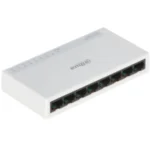 Switch DAHUA DH-PFS3008-8ET-L / 8 Puertos Fast Ethernet 10/100 / Para Escritorio / Diseño Compacto / Color Blanco - Image 3