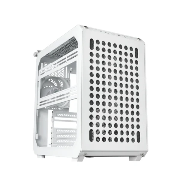 Gabinete COOLER MASTER QUBE 500 Flatpack / E-ATX / Cristal Templado / 1 Ventilador Instalado / USB 3.2, USB-C / Blanco - Image 1