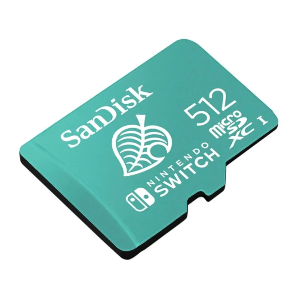 Memoria Micro SD SANDISK Para Nintendo Switch / SDXC / 512GB / Hasta 100Mbps / Verde - Image 2