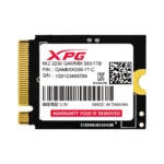 Unidad SSD M.2 ADATA XPG Gammix S55 / 1TB / PCIe 4.0 / 2230 / Lectura 5000MB/s / Escritura 3700MB/s