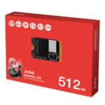 Unidad SSD M.2 ADATA XPG Gammix S55 / 512GB / PCIe 4.0 / 2230 / Lectura 5000MB/s / Escritura 3700MB/s - Image 3