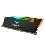 Kit De Memoria RAM TEAMGROUP T-FORCE DELTA RGB / 32GB (2x16GB) / DDR4 3200MHz / CL16 / 1.35V / XMP / Negro - Image 4