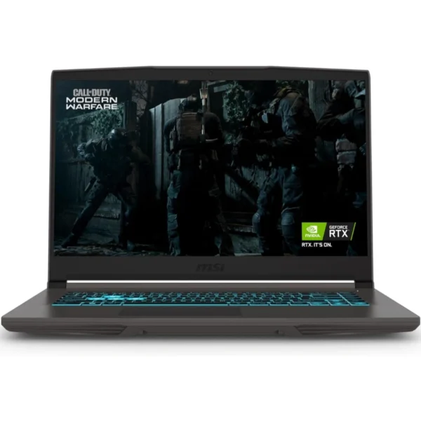 Laptop Gamer MSI THIN A15 B7V / 15.6" FHD / 144Hz / AMD Ryzen 7 7735HS / RAM 16GB (2x8GB) DDR5 / 512 SSD NVMe / Gráficos NVIDIA GeForce RTX 4060 GDDR6 8GB / Windows 11 Home / Gris Cosmos - Image 1