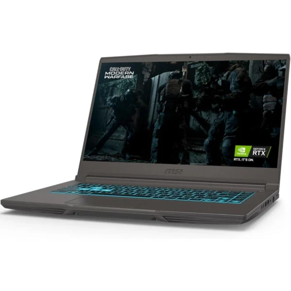 Laptop Gamer MSI THIN A15 B7V / 15.6" FHD / 144Hz / AMD Ryzen 7 7735HS / RAM 16GB (2x8GB) DDR5 / 512 SSD NVMe / Gráficos NVIDIA GeForce RTX 4060 GDDR6 8GB / Windows 11 Home / Gris Cosmos - Image 2