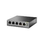 Switch TP-LINK TL-SF1005P / 5 Puertos Rj45 / 100 Mbps / No Administrable / Para Escritorio / Color Gris - Image 3
