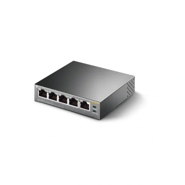 Switch TP-LINK TL-SF1005P / 5 Puertos Rj45 / 100 Mbps / No Administrable / Para Escritorio / Color Gris - Image 4