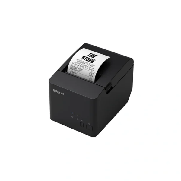 Impresora Térmica De Tickets EPSON TM-T20IIIL / De Línea / 200MM/s / Ancho Papel 80mm / Cortador Automático / USB+Serial / Negro - Image 4