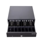Cajón De Dinero TECHZONE TZBE4B8M90 / 3 Sistemas De Apertura / 2 Ranuras / 4 Compartimentos Para Billetes Y 8 Para Monedas / RJ11 / Negro - Imagen 4