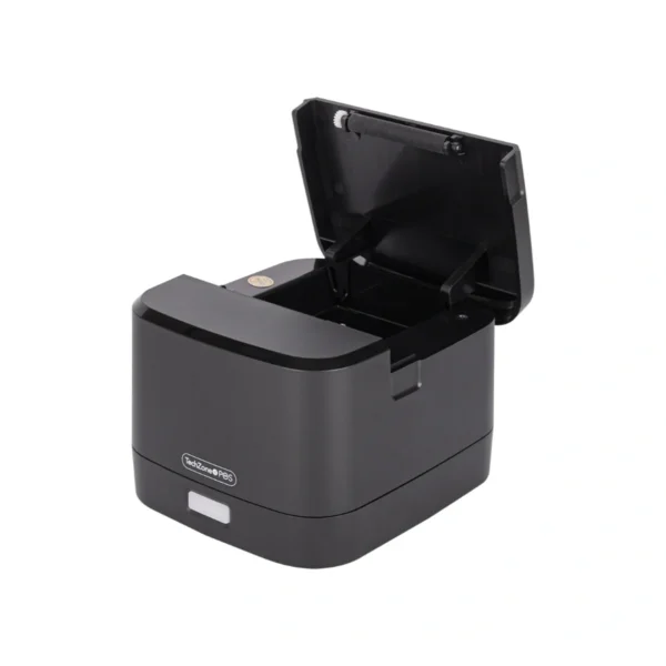 Impresora Térmica TECHZONE TZPOIMT01 / Térmica Directa / 90 MM/s / 58mm / Resolución 203 DPI / Interfaz USB / RJ11 / Color Negro - Image 2