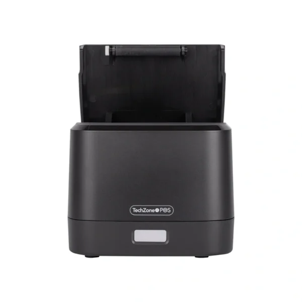 Impresora Térmica TECHZONE TZPOIMT01 / Térmica Directa / 90 MM/s / 58mm / Resolución 203 DPI / Interfaz USB / RJ11 / Color Negro - Image 3