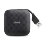 Hub TP-LINK UH400 / USB / 1 Puerto USB 3.0 Tipo-A Con Cable Y 4 Puertos USB 3.0 / Compatible Con USB 2.0 Y 1.1 / Negro