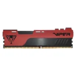 Memoria RAM PATRIOT VIPER ELITE II / 8GB / DDR4 2666MHz / CL16 / 1.2V / Rojo Con Negro