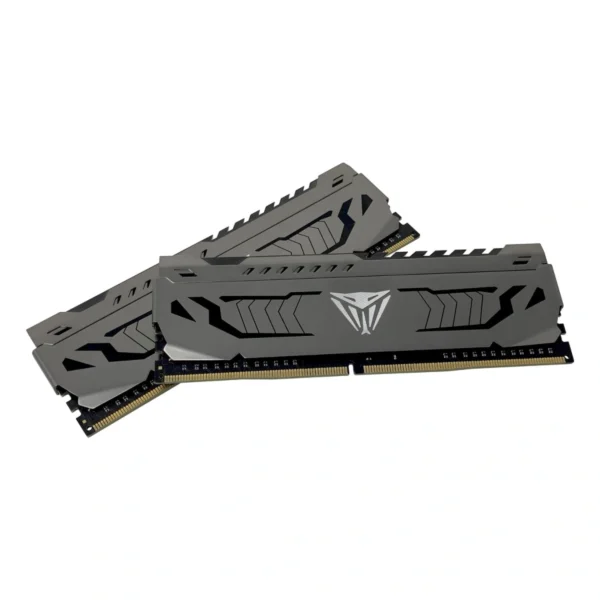 Kit De Memoria RAM PATRIOT VIPER STEEL / 64GB (2x32GB) / DDR4 3200MHz / CL16 / 1.35V / XMP / Gris Con Negro - Image 2