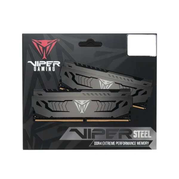 Kit De Memoria RAM PATRIOT VIPER STEEL / 64GB (2x32GB) / DDR4 3200MHz / CL16 / 1.35V / XMP / Gris Con Negro - Image 5