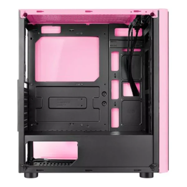 Gabinete Gamer XZEAL XZ110-1 / ATX / Panel Cristal Templado / 3 Ventiladores RGB Incluidos / USB 3.0, USB 2.0, 3.5Mm / Rosa - Image 3