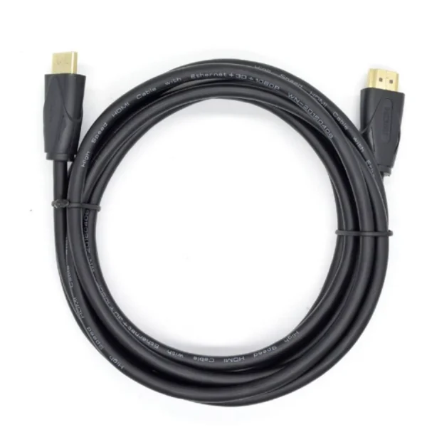 Cable HDMI GHIA GCB-054 / 4K A 60Hz / Macho A Macho / 3 Metros / Ancho De Banda 10.2 Gbps / Color Negro - Image 1