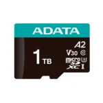 Memoria Micro SDXC ADATA Premier Pro / 1TB / Lectura 100MB/S / Clase 10, UHS-I U3, V30, A2 / Con Adaptador