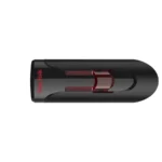 Memoria USB SANDISK CRUZER GLIDE / 64GB / USB 3.0 / Diseño Retráctil / Color Negro Con Rojo - Image 5