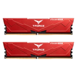 Kit De Memoria RAM TEAMGROUP T-FORCE VULCAN / 32GB (2x16GB) / DDR5 5200MHz / CL40 / 1.25V / Rojo