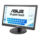 Monitor Táctil ASUS VT168HR / 15.6" / 1366x768 WXGA / 60Hz / Panel TN / 5MS / HDMI, VGA / Flicker-Free, Low Blue Light / Negro - Image 3