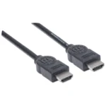 Cable HDMI MANHATTAN 323239 / 4K A 30Hz / De Alta Velocidad / Macho A Macho / Blindado / 5M / Negro - Image 2