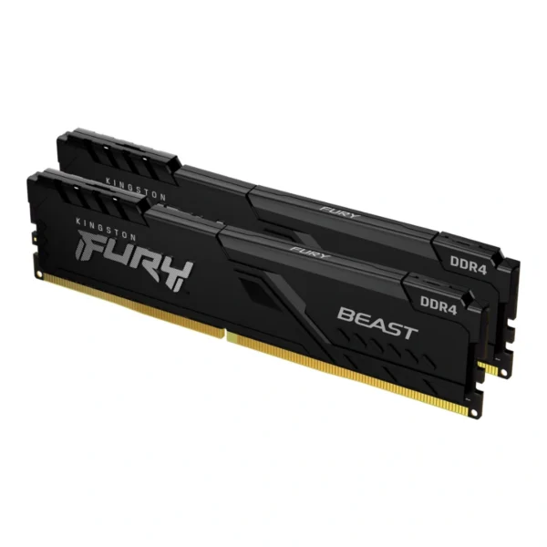 Kit De Memoria RAM KINGSTON Fury Beast / 64GB (2x32GB) / DDR4 3200MHz / CL16 / 1.35V / XMP / Negro - Image 1