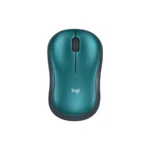 Mouse LOGITECH M185 / Inalámbrico / Receptor USB / 3 Botones / 1000 DPI / Sensor Óptico / Azul-Negro
