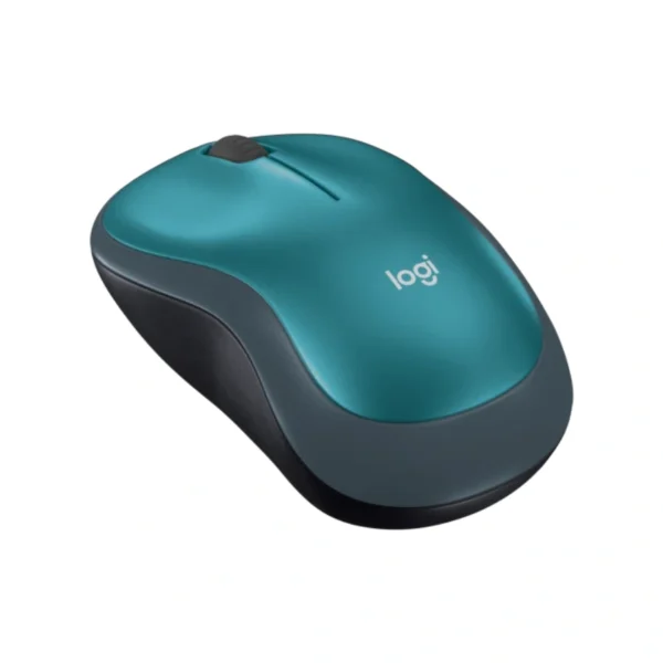 Mouse LOGITECH M185 / Inalámbrico / Receptor USB / 3 Botones / 1000 DPI / Sensor Óptico / Azul-Negro - Image 2