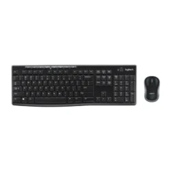 Kit Teclado Y Mouse LOGITECH MK270 / Inalámbrico / Receptor Usb / Teclas Multimedia / español / Negro