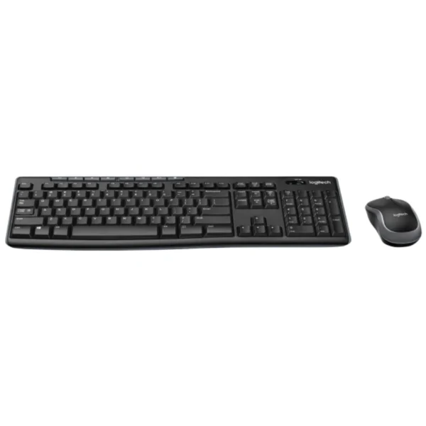 Kit De Teclado Y Mouse LOGITECH MK270 / Membrana / Inalámbrico / Receptor USB / Alcance 10M / 1000 DPI / 3 Botones / Español / Negro - Image 2