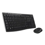 Kit De Teclado Y Mouse LOGITECH MK270 / Membrana / Inalámbrico / Receptor USB / Alcance 10M / 1000 DPI / 3 Botones / Español / Negro - Image 3