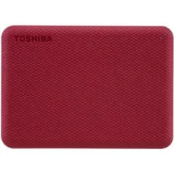 Disco Duro Externo TOSHIBA CANVIO ADVANCE / 4TB / 2.5" / Interfaz USB 3.0 / Hasta 5GB/s / Rojo